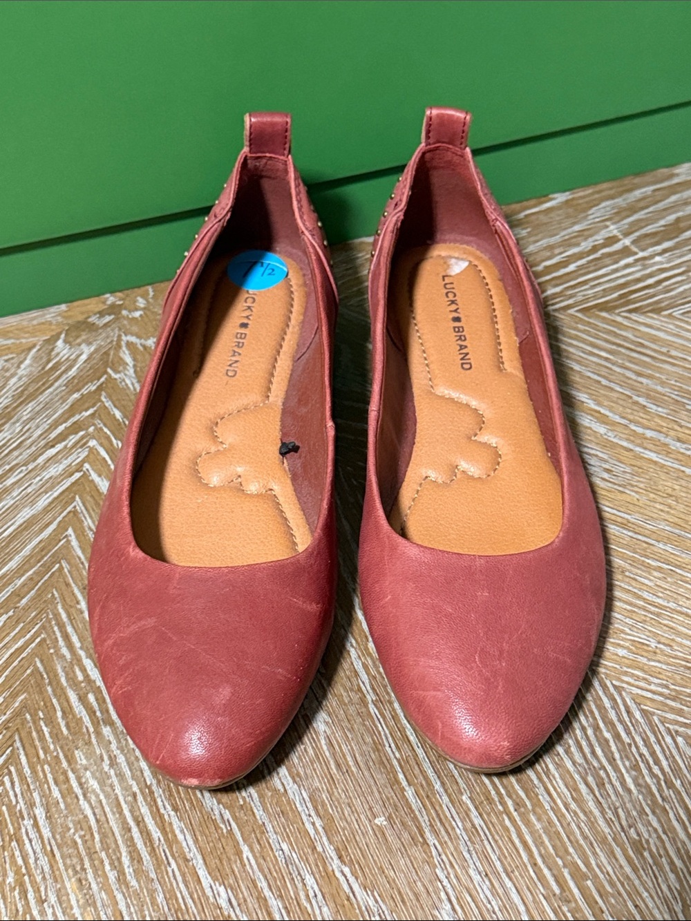 Lucky Brand Cayna Studded Ballet
